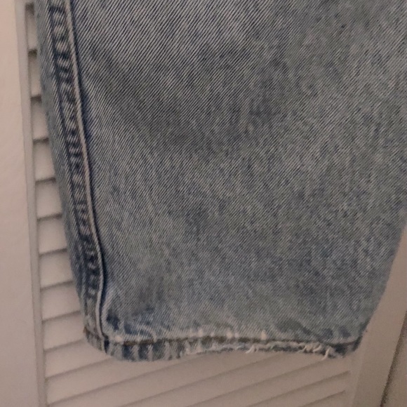 VTG 90 Gap Hi-Rise Loose Distressed Ankle Jeans - Picture 10 of 13